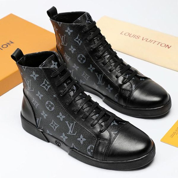 new mens shoes casual leather fashion boots luxury platform casual chaussures de sport pour hommes tattoo sneaker boot fashion boots men sho, Black
new mens shoes casual leather fashion boots luxury platform casual chaussures de sport pour hommes tattoo sneaker boot fashion boots men sho, Black