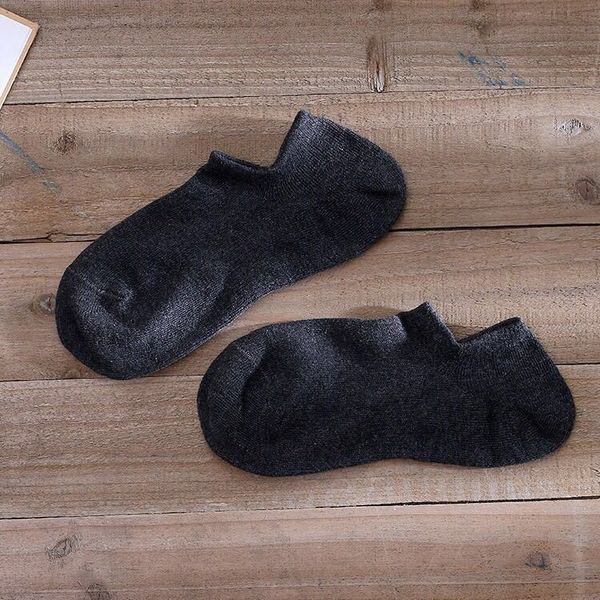 2020 boutique right angle boat large heel solid color combed cotton waist cotton men's boat socks sports socks, Black
2020 boutique right angle boat large heel solid color combed cotton waist cotton men's boat socks sports socks, Black