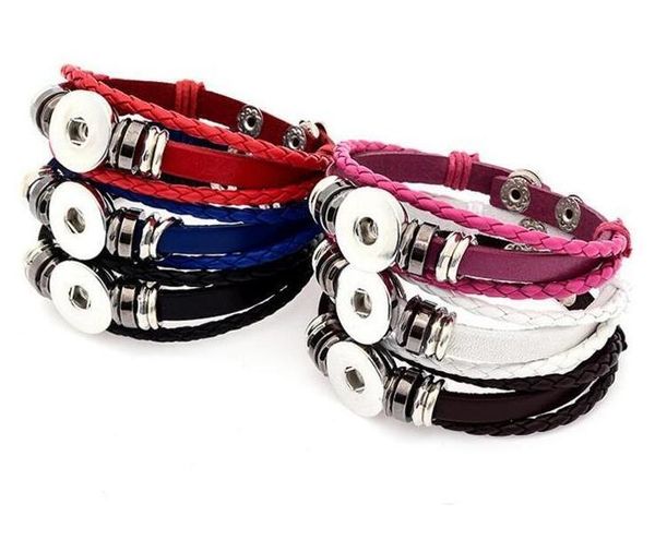 new 6 styles diy multilayer leather noosa chunk 18mm metal button bracelet diy ginger snap button statement jewelry, Golden;silver
new 6 styles diy multilayer leather noosa chunk 18mm metal button bracelet diy ginger snap button statement jewelry, Golden;silver