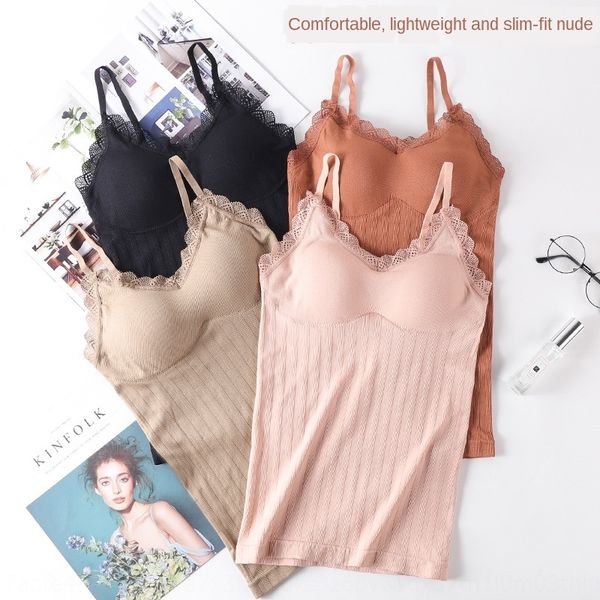 ntndo seamless lace women's vest without steel ring chest pad underwear comfortable slim-fit anti-exposure sports bra underwearlace und, White
ntndo seamless lace women's vest without steel ring chest pad underwear comfortable slim-fit anti-exposure sports bra underwearlace und, White