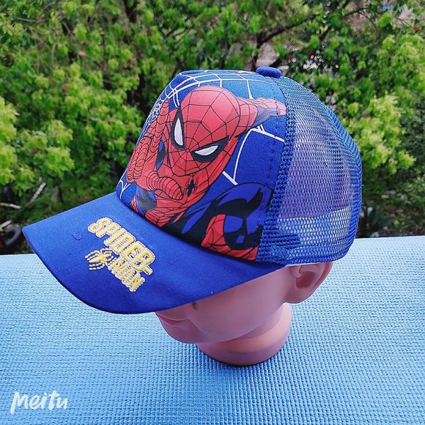 spider-man children's hat spider-man children's season autumn men's sun hat boys' cap summer sunscreen baby season, Blue;gray
spider-man children's hat spider-man children's season autumn men's sun hat boys' cap summer sunscreen baby season, Blue;gray