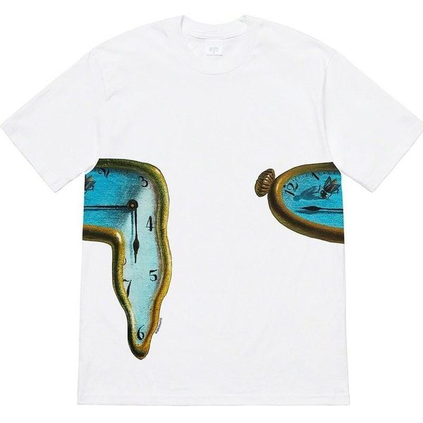 mens designer t shirts luxury europe the persistence of memory tee fashion tide high street womens couple white black shirt hfsstx216
mens designer t shirts luxury europe the persistence of memory tee fashion tide high street womens couple white black shirt hfsstx216