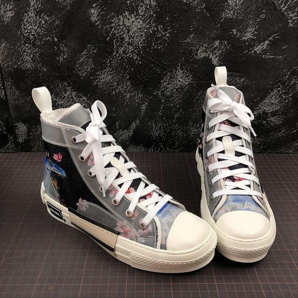 2020 new flowers print b23 high canvas sneaker designer women shoes men sneaker luxury casual shoes lace-up star fashion b23 shoe, Black
2020 new flowers print b23 high canvas sneaker designer women shoes men sneaker luxury casual shoes lace-up star fashion b23 shoe, Black