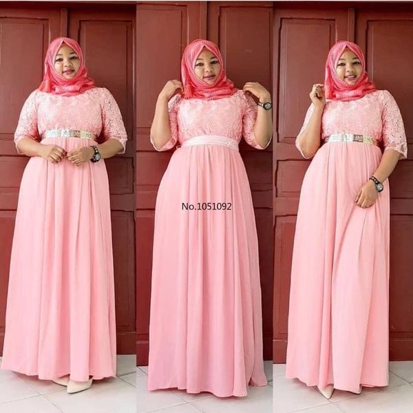 african lace maxi dresses for women african dress women's lace round neck sleeves daily long dress evening party, Red
african lace maxi dresses for women african dress women's lace round neck sleeves daily long dress evening party, Red