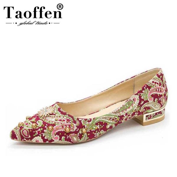 taoffen новая мода вышивка женщины насосы заостренный toe скольжения на низких каблуках обувь ежедневно клуб досуг женщины обувь размер 34-4, Black
taoffen новая мода вышивка женщины насосы заостренный toe скольжения на низких каблуках обувь ежедневно клуб досуг женщины обувь размер 34-4, Black