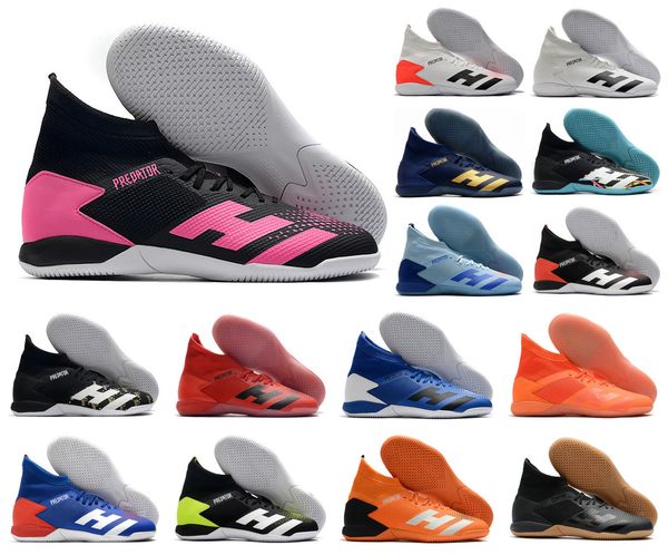 2020 new predator 20.3 ic indoor turf pp paul pogba lace-up pink mens soccer football shoes 20+x cleats boots size us6.5-11
2020 new predator 20.3 ic indoor turf pp paul pogba lace-up pink mens soccer football shoes 20+x cleats boots size us6.5-11