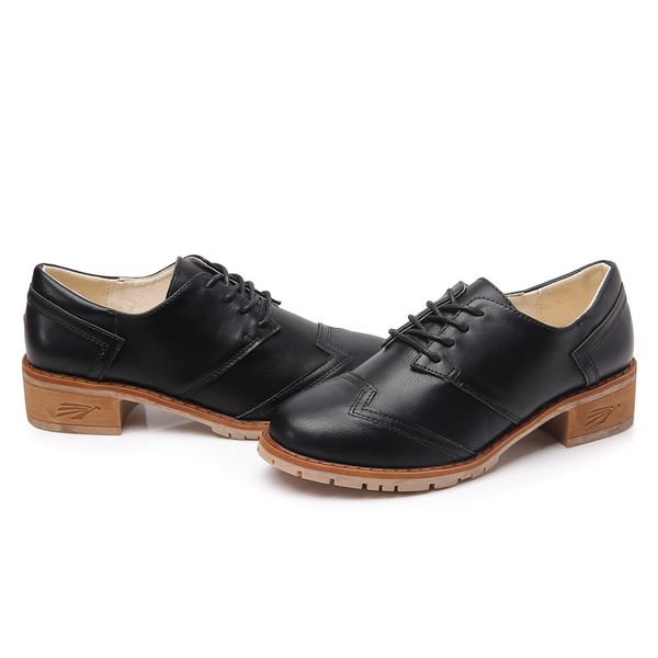 british style women's shoes retro lace-up female oxfords pointed toe dress brogue shoes 2 colors size: 34--43, Black
british style women's shoes retro lace-up female oxfords pointed toe dress brogue shoes 2 colors size: 34--43, Black