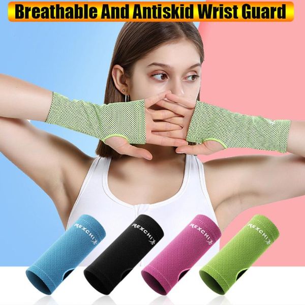 1pair permeable ice silk wristband breathable comfortable sweat-absorbing non-skid wrist brace bodybuilding sports accessories, Black;red
1pair permeable ice silk wristband breathable comfortable sweat-absorbing non-skid wrist brace bodybuilding sports accessories, Black;red