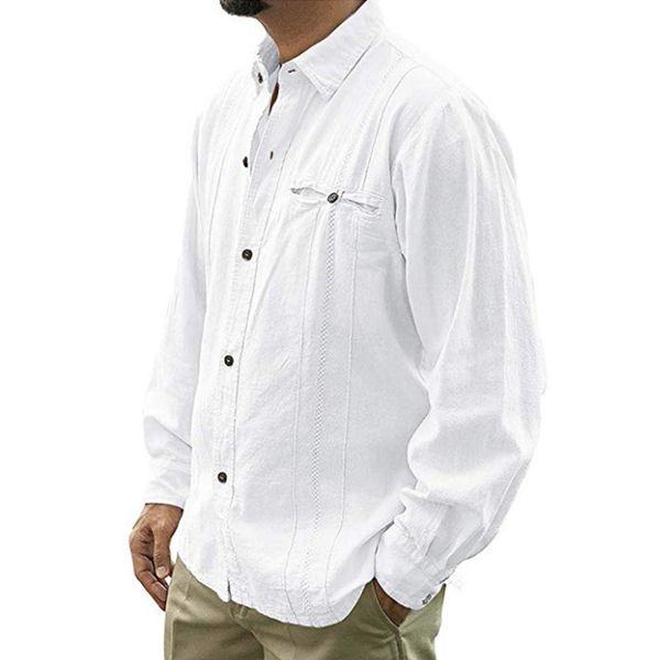 2020 new menswear british solid lace embellished shirt long sleeve cotton cardigan new button lapel shirt, White;black
2020 new menswear british solid lace embellished shirt long sleeve cotton cardigan new button lapel shirt, White;black