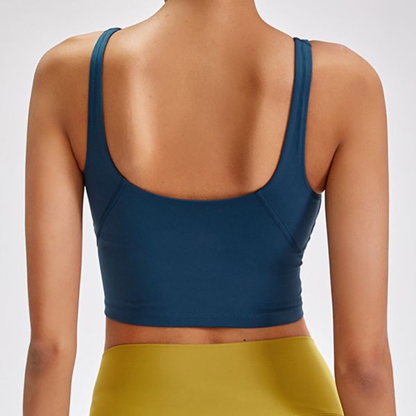 u-type yoga bra lengthen verison padded running gym workout bras women naked-feel fabric plain sport yoga bras fitness crop, White;black
u-type yoga bra lengthen verison padded running gym workout bras women naked-feel fabric plain sport yoga bras fitness crop, White;black
