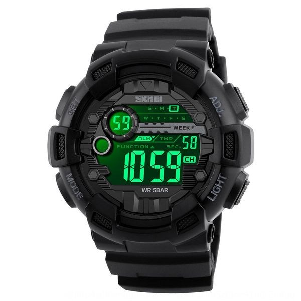 shicemei new sports men's electronic skmei outdoor waterproof electronic watch student watch, Blue
shicemei new sports men's electronic skmei outdoor waterproof electronic watch student watch, Blue