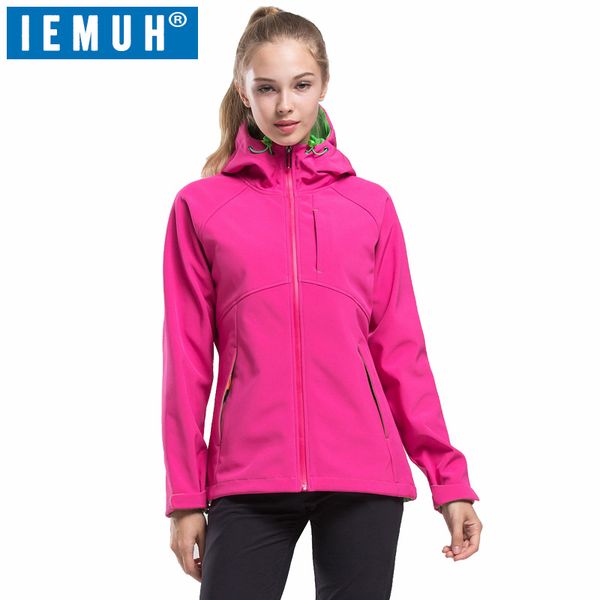 iemuh brand women outdoor sports softshell hiking jacket thicken windproof waterproof skiing warming coats trekking jacket hi-q, Blue;black
iemuh brand women outdoor sports softshell hiking jacket thicken windproof waterproof skiing warming coats trekking jacket hi-q, Blue;black