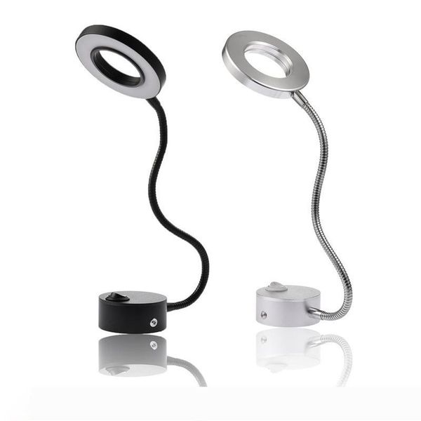 book lights 5w led hoses wall lamp flexible home l bedside reading lamp modern fashion aluminum led bulbs
