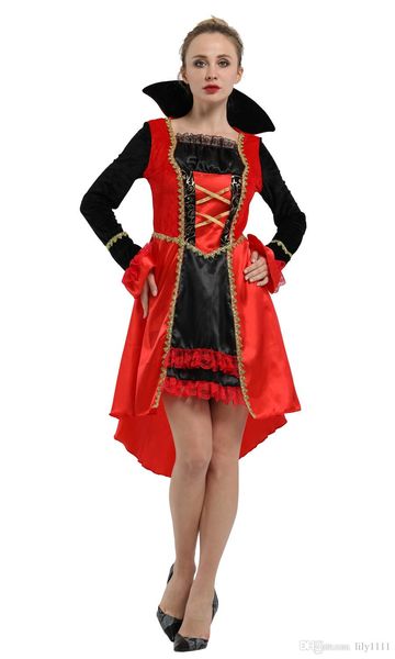 shanghai story 2019 new sale vampire costumes witch queen cosplay countess dress masquerade halloween cosplay for women, Black;red
shanghai story 2019 new sale vampire costumes witch queen cosplay countess dress masquerade halloween cosplay for women, Black;red