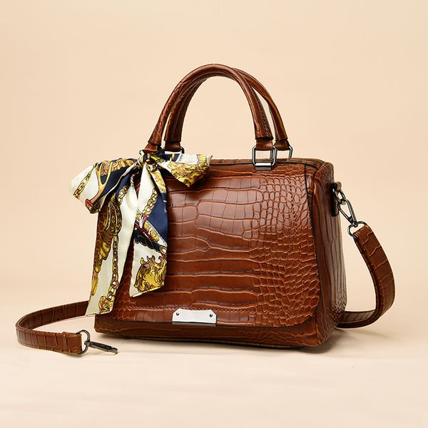 fashion pu leather ladies handbags large women's bag alligator tote messenger crossbody bag for women scarf shoulder bags
fashion pu leather ladies handbags large women's bag alligator tote messenger crossbody bag for women scarf shoulder bags