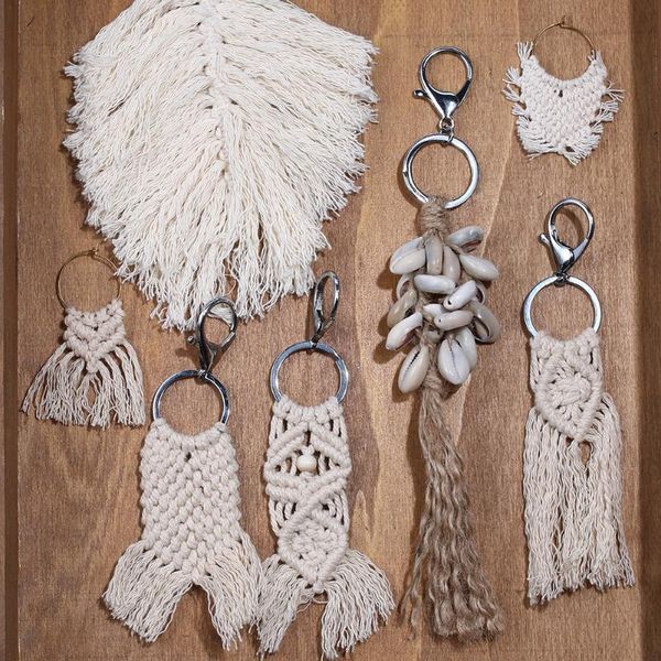 macrametassel keychains for women handmade boho key holder keyring macrame bag charm car hanging jewelry gift ing, Silver
macrametassel keychains for women handmade boho key holder keyring macrame bag charm car hanging jewelry gift ing, Silver