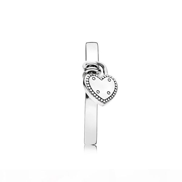 925 sterling silver heart pendant wedding rings original box for pandora heart-shaped padlock ring women luxury designer ring set, Slivery;golden
925 sterling silver heart pendant wedding rings original box for pandora heart-shaped padlock ring women luxury designer ring set, Slivery;golden