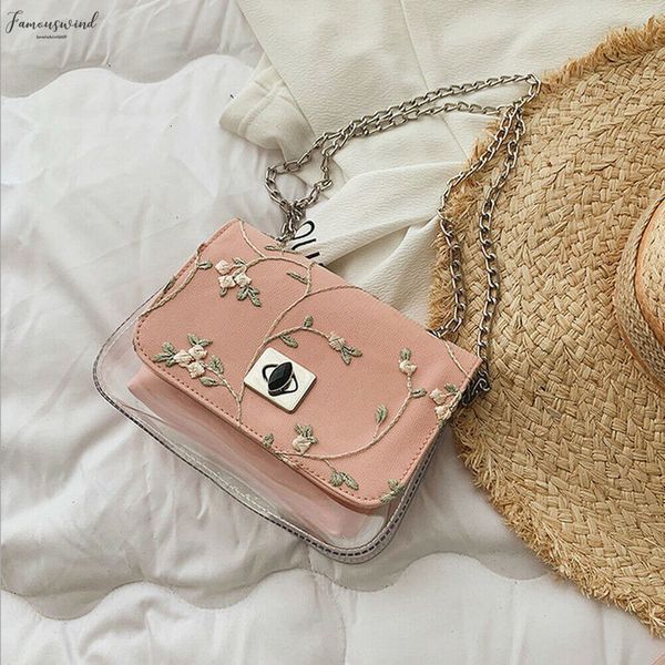transparent jelly female bag 2020 new pvc womens designer handbag lady lace flower shoulder messenger bags
transparent jelly female bag 2020 new pvc womens designer handbag lady lace flower shoulder messenger bags