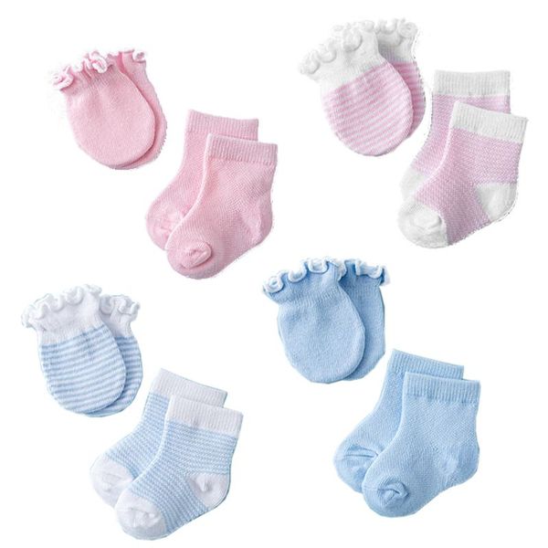 4 pairs children kids baby newborn socks gloves anti-scratch breathable elasticity protection face mittens shower gift, Slivery;white
4 pairs children kids baby newborn socks gloves anti-scratch breathable elasticity protection face mittens shower gift, Slivery;white