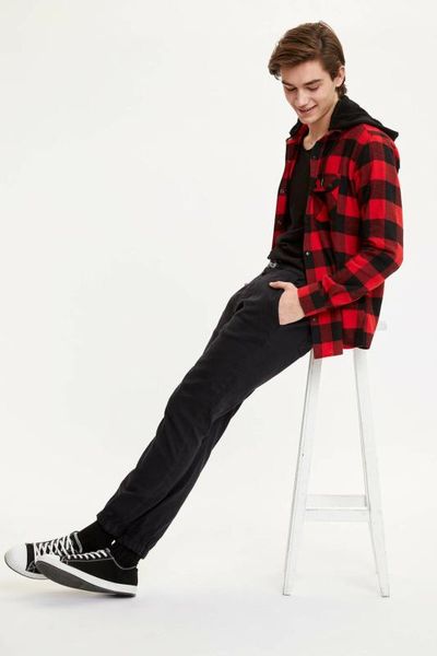 defacto man spring casual pants men black pants khaki men's bottoms men's trousers mid-waist pants-m5468az20sp
defacto man spring casual pants men black pants khaki men's bottoms men's trousers mid-waist pants-m5468az20sp