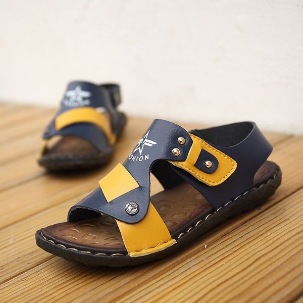 boys' 2020 new boys' color matching casual summer fashion medium and large children's soft bottom and sandals open toe sandal, Black;red
boys' 2020 new boys' color matching casual summer fashion medium and large children's soft bottom and sandals open toe sandal, Black;red