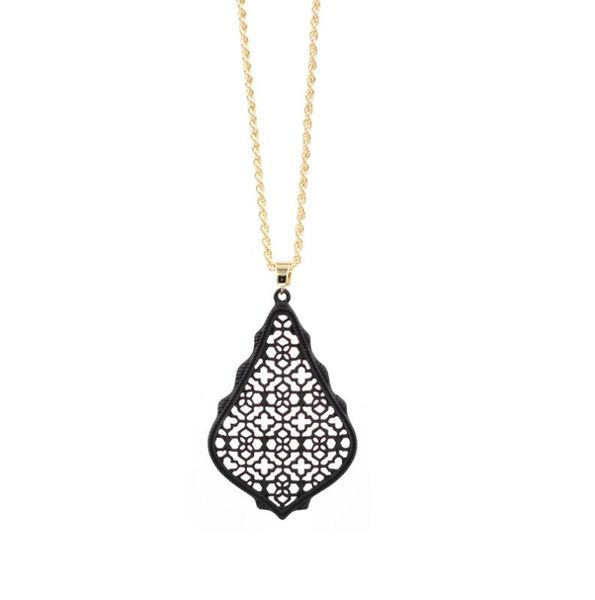 gold tone slide 5.5cm 3d filigree water drop matte long chain necklace pendant, Silver
gold tone slide 5.5cm 3d filigree water drop matte long chain necklace pendant, Silver
