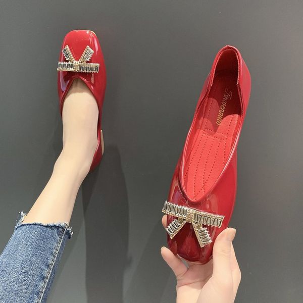 2020 shoes woman flats rhinestone bow shallow single shoes women square head milk soft bottom women's casual, Black
2020 shoes woman flats rhinestone bow shallow single shoes women square head milk soft bottom women's casual, Black
