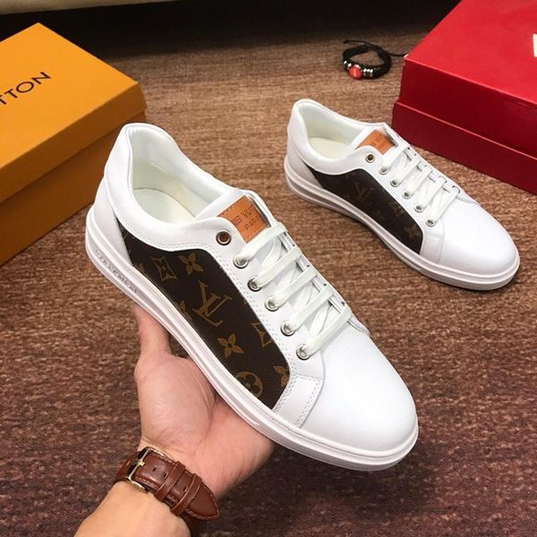 2021-2020t luxury design leather letter low -lace -up casual men 's shoes ,fashionable wild outdoor sports shoes ,size :38 -45, Black
2021-2020t luxury design leather letter low -lace -up casual men 's shoes ,fashionable wild outdoor sports shoes ,size :38 -45, Black