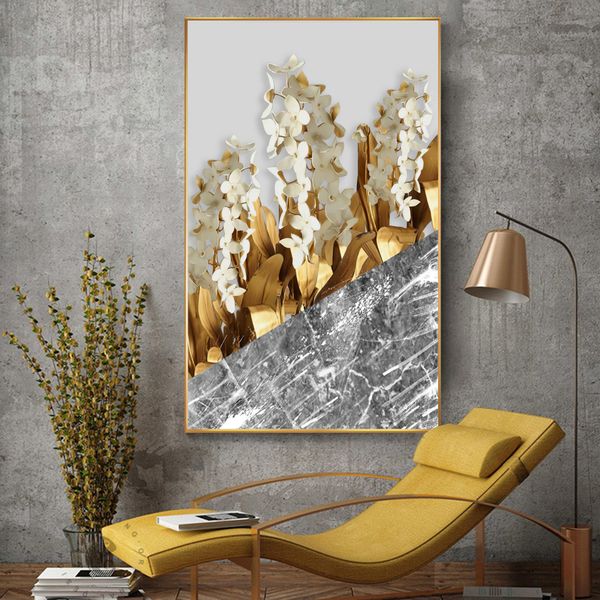 gold leaf vein flower abstract geometric wall art canvas painting nordic posters and prints wall pictures for living room decor
gold leaf vein flower abstract geometric wall art canvas painting nordic posters and prints wall pictures for living room decor