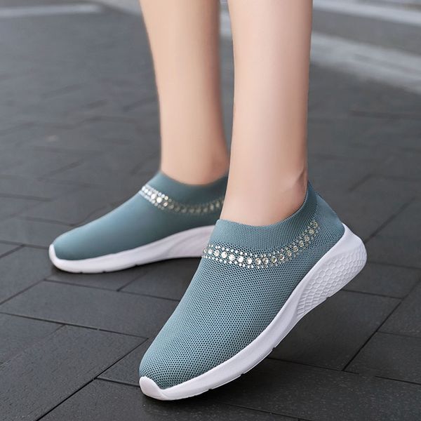 slip on women's sock shoes rhinestone decor ladies fashion sneakers breathable street walking shoes mesh summer female footwear
slip on women's sock shoes rhinestone decor ladies fashion sneakers breathable street walking shoes mesh summer female footwear