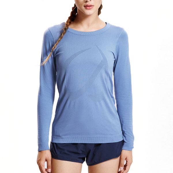 women's seamless athletic long sleeves sports running shirt breathable gym workout top, Black;blue
women's seamless athletic long sleeves sports running shirt breathable gym workout top, Black;blue