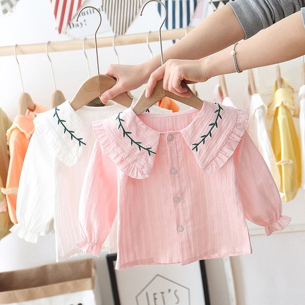 n8dpa girls' long-sleeved shirt autumn clothes 2020 new 1-year-old 3 western-style children's cotton autumn clothes 2 girls, White;black
n8dpa girls' long-sleeved shirt autumn clothes 2020 new 1-year-old 3 western-style children's cotton autumn clothes 2 girls, White;black