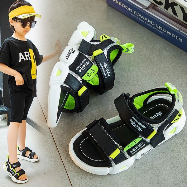 genuine boy s sand als 2020 new medium and large children soft anti-skid leisure sports beach sandals primary school students, Black;red
genuine boy s sand als 2020 new medium and large children soft anti-skid leisure sports beach sandals primary school students, Black;red