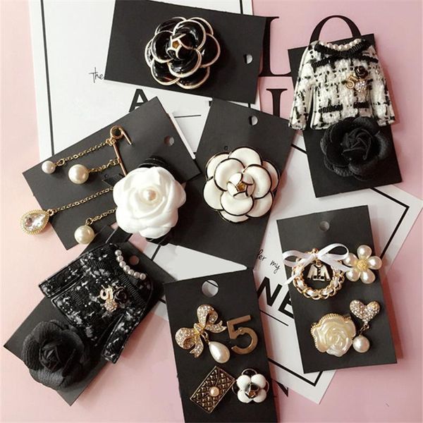 cx-shirling handmade korea fashion white&black letter 5 brooch pin women elegant camellia coat bow pendant tassel pin female, Gray
cx-shirling handmade korea fashion white&black letter 5 brooch pin women elegant camellia coat bow pendant tassel pin female, Gray