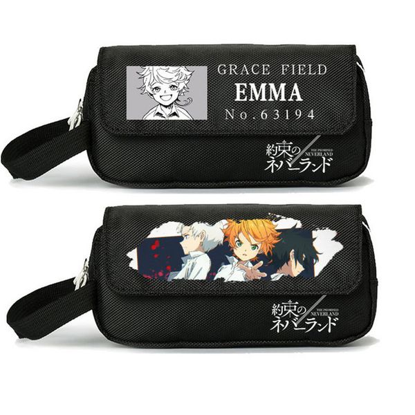 the promised neverland anime large pencil bag charge coin pouch makeup bag stationery storage bags catoon small school bags
the promised neverland anime large pencil bag charge coin pouch makeup bag stationery storage bags catoon small school bags