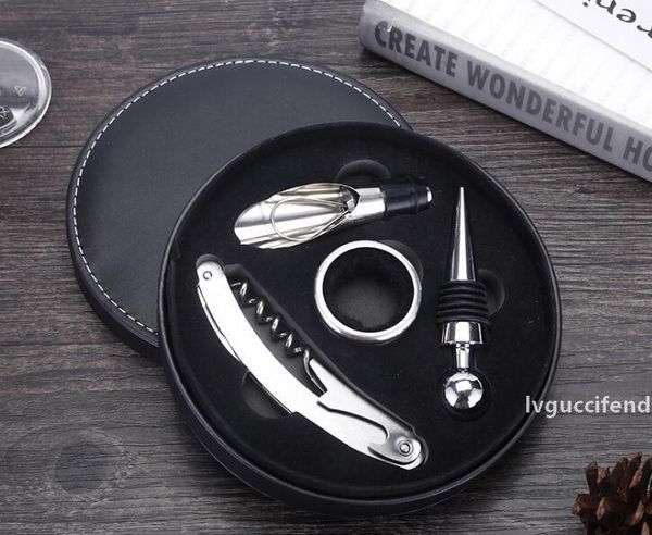business creative wine tool set multi-function wine tool 4 piece set custom wine tool set
business creative wine tool set multi-function wine tool 4 piece set custom wine tool set