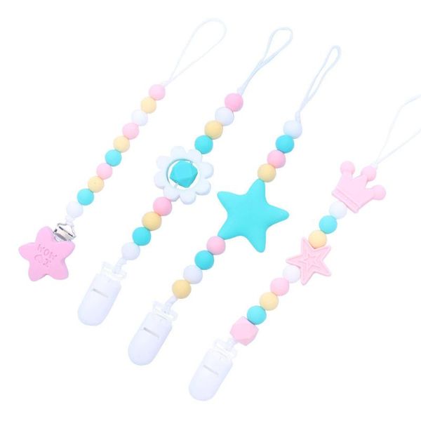 baby teether star crown beads bracelet grade silicone chews pacifier clip holder silicone pacifier chains teether toy
baby teether star crown beads bracelet grade silicone chews pacifier clip holder silicone pacifier chains teether toy
