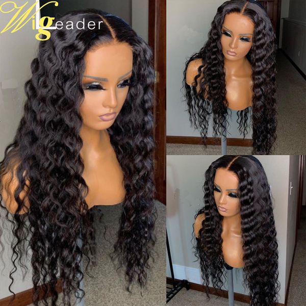 wigleader water wave glueless lace front wigs preplucked 150% deep parting 13x6 human hair wigs with baby hair, Black
wigleader water wave glueless lace front wigs preplucked 150% deep parting 13x6 human hair wigs with baby hair, Black