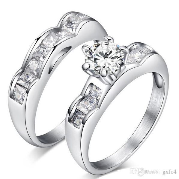 1 ct women's wedding rings claw set eight heart eight arrows detachable two-piece suit rose gold plated ring holiday gifts, Golden;silver
1 ct women's wedding rings claw set eight heart eight arrows detachable two-piece suit rose gold plated ring holiday gifts, Golden;silver