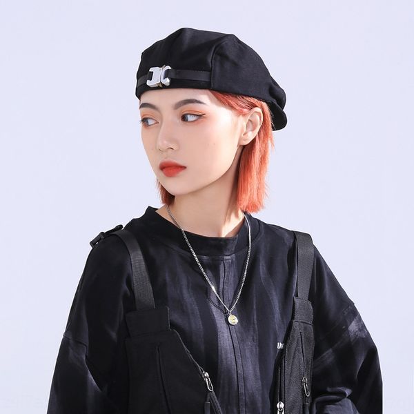 ins japanese designer korean style street fashion brand metal buckle female front cap beret beret outdoor cap, Blue;gray
ins japanese designer korean style street fashion brand metal buckle female front cap beret beret outdoor cap, Blue;gray