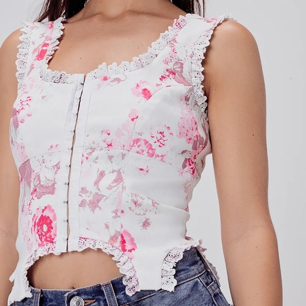 ke liou 2020 new ins lace vest broken back u-neck lace-edge zipper vest 11705, Camo
ke liou 2020 new ins lace vest broken back u-neck lace-edge zipper vest 11705, Camo