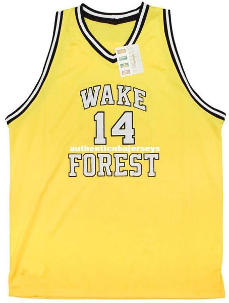 custom #14 muggsy bogues wake forest university basketball jersey stitched stitched custom any number and name, Gray
custom #14 muggsy bogues wake forest university basketball jersey stitched stitched custom any number and name, Gray