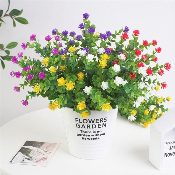 artificial green plant plastic flower with eucalyptus leaves artificial flower rose bouquet home restaurant mall garden decor
artificial green plant plastic flower with eucalyptus leaves artificial flower rose bouquet home restaurant mall garden decor