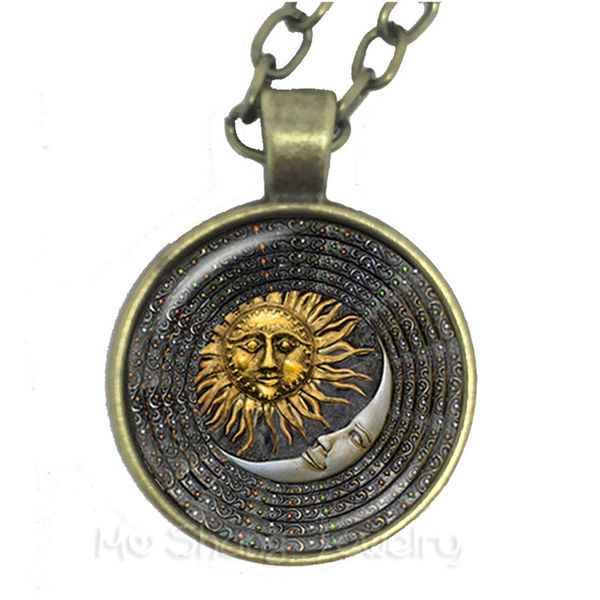 peace symbol sun god time gem necklace european and american fashion accessories hope for world peace, Silver
peace symbol sun god time gem necklace european and american fashion accessories hope for world peace, Silver