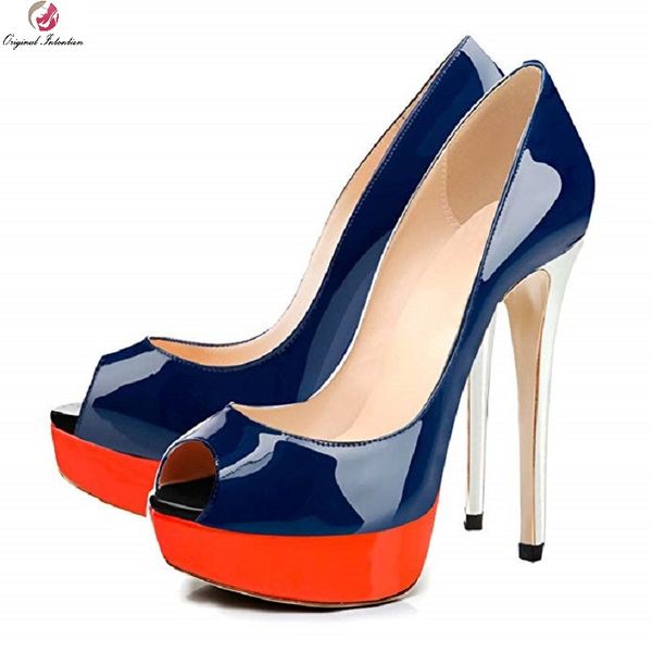women's super high thin heels fashion peep toe platform pumps shallow shoes sandals party wedding slip on shoes plus size 35-45, Black
women's super high thin heels fashion peep toe platform pumps shallow shoes sandals party wedding slip on shoes plus size 35-45, Black