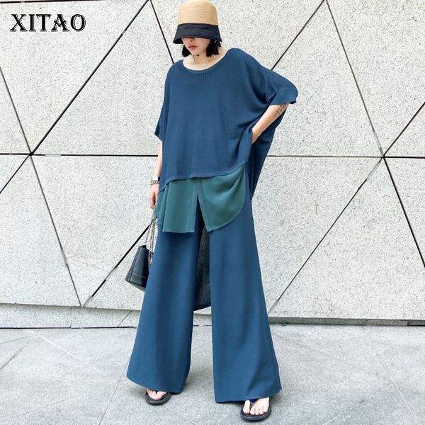 xitao irregular patchwork plus size 2 pieces set women clothes 2020 summer slim match all elastic waist casual pants dzl1240, White
xitao irregular patchwork plus size 2 pieces set women clothes 2020 summer slim match all elastic waist casual pants dzl1240, White
