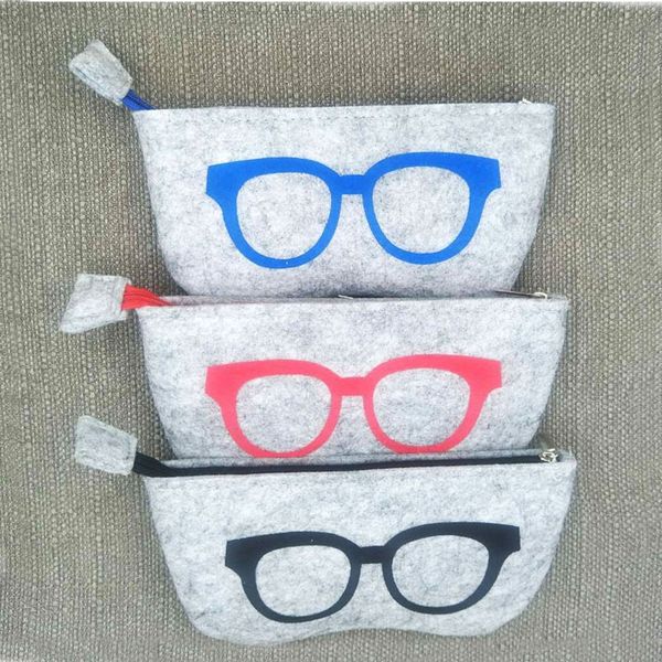 new style case case storage bag sun bag felt glasses storage box felt sun glasses box, Blue
new style case case storage bag sun bag felt glasses storage box felt sun glasses box, Blue