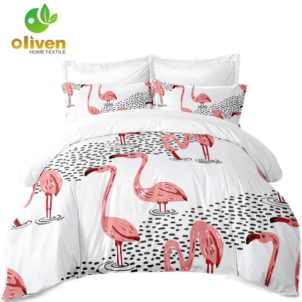 animal pink flamingo lake painted bedding set white duvet cover set twin full king bed cover pillowcase home decor d20
animal pink flamingo lake painted bedding set white duvet cover set twin full king bed cover pillowcase home decor d20