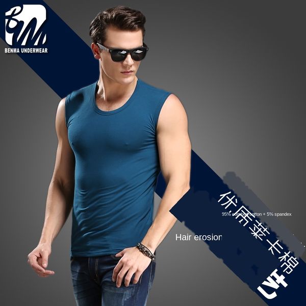 rtu8x summer men' lycra cotton solid color slim sleeveless waistcoat sports breathable wide waistcoat for exercise exercise fi, White;black
rtu8x summer men' lycra cotton solid color slim sleeveless waistcoat sports breathable wide waistcoat for exercise exercise fi, White;black