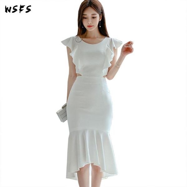 summer dress korean vintage elegant ruffles white dinner women dresses birthday party bandage bodycon midi sundress clothes, Black;gray
summer dress korean vintage elegant ruffles white dinner women dresses birthday party bandage bodycon midi sundress clothes, Black;gray